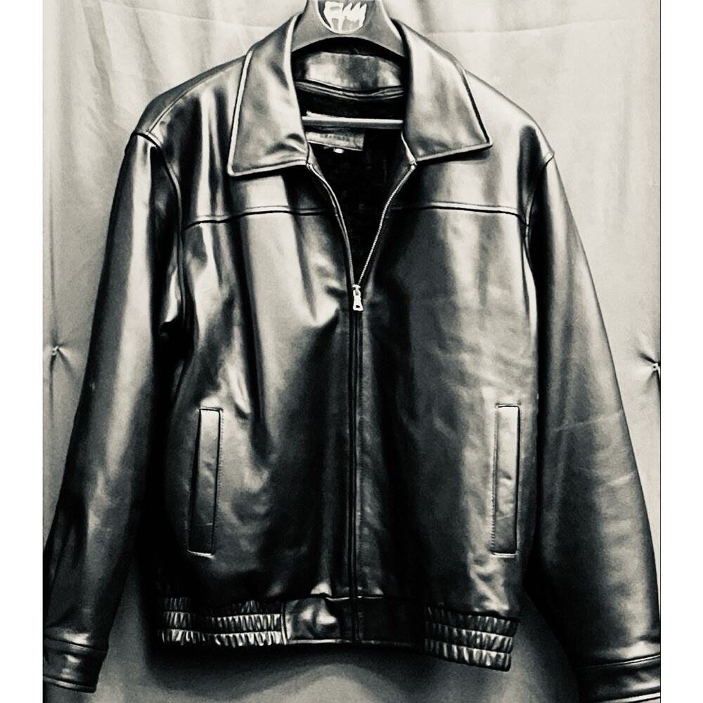 Vintage Leather by Vintage Leather Black Jacket XL Nice!